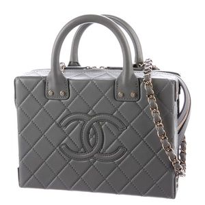 Chanel 2022 Quilted Vanity Case Bag